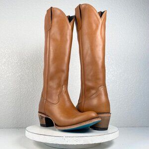 Tan Heeled Boots